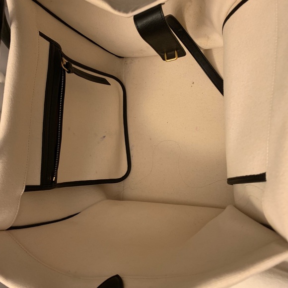 CELINE COTTON CANVAS MEDIUM PHANTOM WHITE - Picture 6 of 6